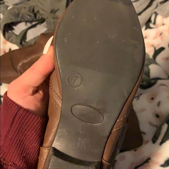 Women’s dark brown boots - Picture 3 of 3